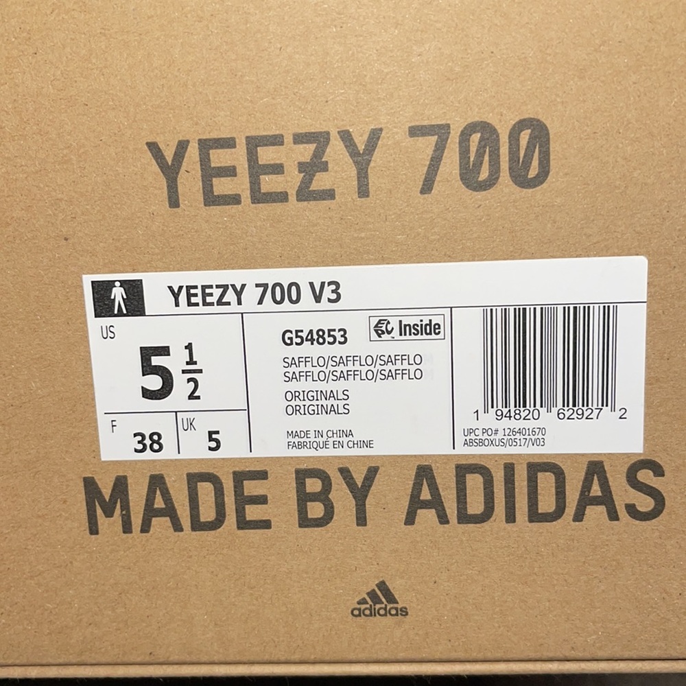 Yeezy 700 Originals “SAFFLOWER”